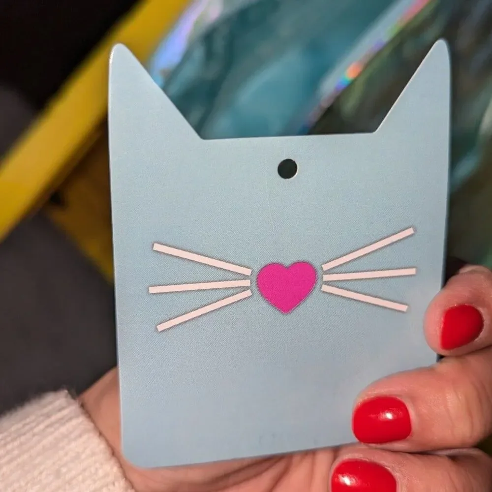 Accessory Innovations Metallic Green Cat Aqua Backpack bookbag with‎ Pop toy